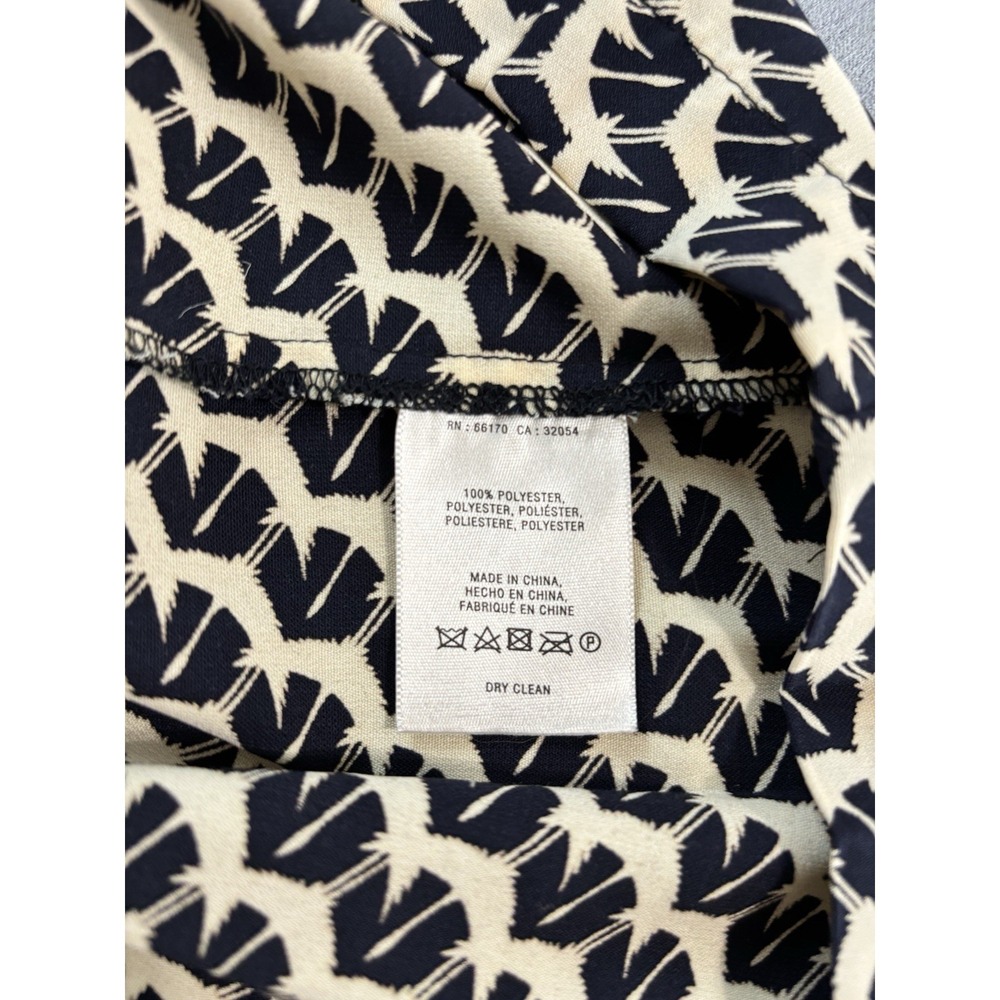 Maeve Anthropologie Selva Button Front Dropwaist‎ Bird Print Tunic Top L Peplum - Picture 8 of 14